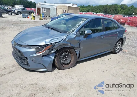 2021 Toyota Corolla Le from USA, damaged, VIN JTDEPMAE7MJ183304